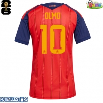 Spania Dani Olmo #10 Hjemmedrakt Dame VM 2026 Kortermet